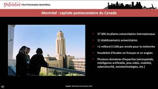 Destination Polytechnique Montréal  Découvrez votre futur environnement détudes et de vie [upl. by Cadman175]