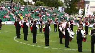 Cap Caval  World Pipe Band Championships 2010 FLV [upl. by Heyward122]