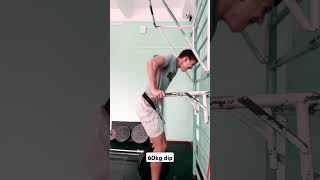 1ПМ на брусьях 60кг  1rep dip 60kg streetlifting dips sport calistenics training workout [upl. by Redyr618]