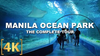 Manila Ocean Park 2023  4K Walk Tour inside the ocean park in Manila philippines manila [upl. by Garrison244]