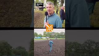 journalistdirect Herman Verstraelen zaait met de hand shorts landbouw agriculture rurallive [upl. by Eedrahs]