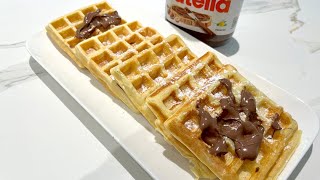 MA MEILLEURE RECETTE DE PÂTE À GAUFRE INRATABLE [upl. by Hilarius]