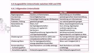 Geprüfter Betriebswirt IHK  Bilanz und Steuerpolitik  HGB IFRS  Unterschiedeavi [upl. by Euqor]