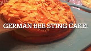 THE BEST BEE STING CAKE YOU WILL EVER EAT  AUTHENTIC GERMAN BEE STING CAKE [upl. by Hanikahs]