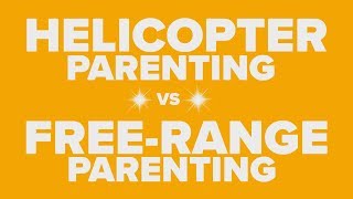 Helicopter Parenting vs FreeRange Parenting I Moms Explain It All [upl. by Drice982]