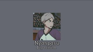 Nyanpasu  Yabure kabure  Lyrics  Boy Version [upl. by Milly]