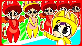 Oh No😱 Where Is My Real Mommy🤱 Kids Safety Cartoon 😍 [upl. by Ilrahs475]