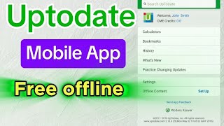 How to Use UpToDate mobile Offline ካለ ኢንተርኔት አፕቱዴት እንዴት በስልክ መጠቀም ይቻላል [upl. by Lednic957]