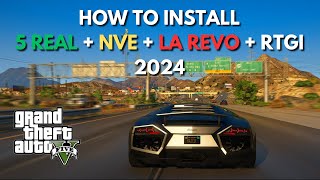 Ultimate GTA 5 Graphics StepbyStep Guide to Installing NVE  5Real  LA Revo with RTGI Reshade [upl. by Gaskins]