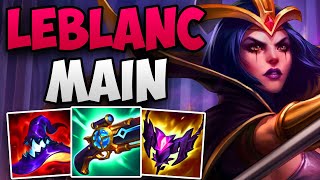 KOREAN CHALLENGER LEBLANC MAIN CARRIES HIS TEAM  CHALLENGER LEBLANC MID GAMEPLAY  Patch 146 S14 [upl. by Vanda]