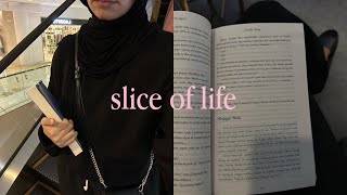 slice of life  work w me read a book📕 grocery shopping🛒 etc [upl. by Taryne]