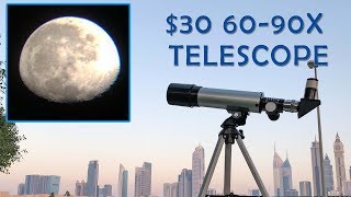 Cheapest 90X Telescope Phoenix F36050 Review  Samples [upl. by Melinda172]