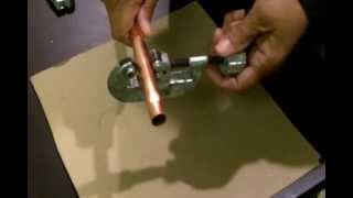 How to Cut Copper Pipe with a Tubing Cutter [upl. by Inglebert]