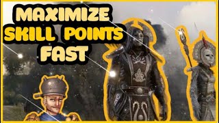 ESO Explained Skill Points How to Farm Fast Plus How to Get the 505 Max Elder Scrolls Online 2022 [upl. by Nortal]