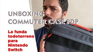 UNBOXING Commuter Case de PDP para Nintendo Switch [upl. by Anirb]