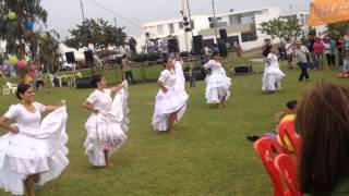 Coreografía de Marinera Norteña Damas  Playa CanariasChilca [upl. by Notle]