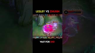 Wait for End 🤯 lesley mobilelegends mlbb viral [upl. by Ailet677]