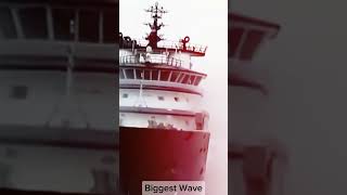 northsea waves ship dangerous ocean youtubeshorts shorts viralvideo trending [upl. by Jentoft153]