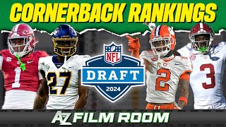 Ranking Every CB in the 2024 NFL Draft Class [upl. by Artemas789]