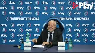 De Laurentiis quotGarcia Avrei dovuto mandarlo subito via ma mi avreste dato del pazzoquot [upl. by Enineg]