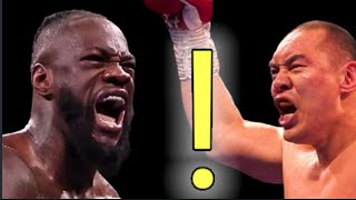 BREAKING NEWS ❗🚨 DEONTAY WILDER VS ZHILEI ZHANG TARGETED FOR JISHUANGANNOU UNDERCARD 😱😱❗ [upl. by Sinnal]