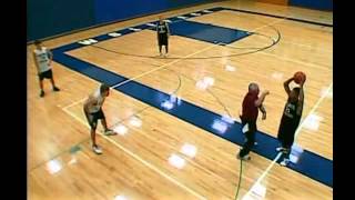 Transition Offense Drills The Laker 4Man Drill [upl. by Segalman821]