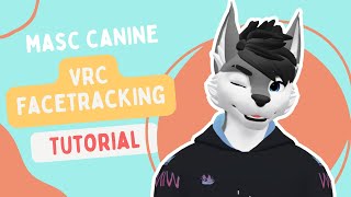 Masc Canine VRChat Face Tracking Tutorial [upl. by Domonic]