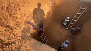 Construction of Garri Manufacturing Factory in Akwa Ibom Nigeria Soakaway Septic System Excavation [upl. by Schaaff12]