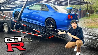 LES PRESENTO EL NISSAN SKYLINE R34 GTR DE RÁPIDOS Y FURIOSOS  Yair17 [upl. by Ainattirb]