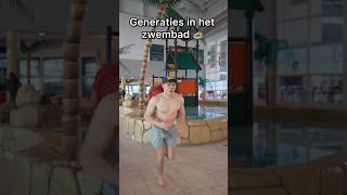 Generaties in het zwembad 👵🏊‍♂️ Ga jij zwemmen deze vakantie 🤔 [upl. by Zicarelli599]