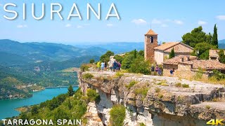 Tiny Tour  Siurana Spain  A beautiful town on a cliff in Tarragona 2020 June [upl. by Finbar422]