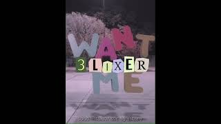 Want Me  cl4pers Edit  Edit Audio [upl. by Roinuj892]