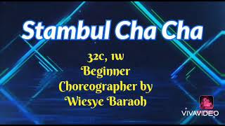 Stambul Cha Cha Line Dance TUTORIAL [upl. by Ungley]