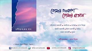 Tomar Akash Tomar Batas  Nachiketa  Subhamita  Rupankar  Jayati  Iman  Timir  Rabindrasangeet [upl. by Yggam]