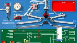 Teaching Pneumatic Technology with the ST270 Pneumatics Module from LJ Create [upl. by Rosanne]