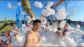 Holidays in the Water Park of the city of Volzhsky 2024 Russia [upl. by Aundrea]