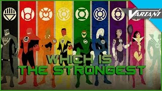 Which Lantern Corps Is The Strongest [upl. by Ecidnac]