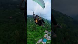 Paragliding in Manali  Kullu Manali Paragliding manali paragliding kullu shorts viralvideo yt [upl. by Agan]