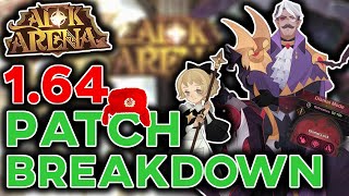 164 PATCH  Update Breakdown Leofric Hunting Fields Rosaline Dismal maze AFK ARENA [upl. by Eiroj]