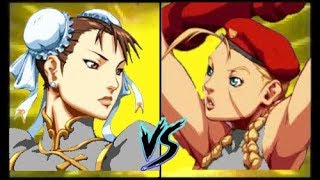 Chun Li vs Cammy  Super Street Fighter II Turbo HD Remix [upl. by Suoivatco]