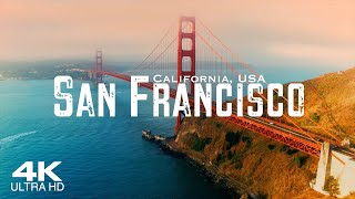 San Francisco California USA  Scenic Relaxation Film  Calming Music Stunning and Relaxing [upl. by Perce368]