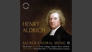 Hide Not Thou Thy Face Arr for Choir amp Organ by Henry Aldrich [upl. by Klute]