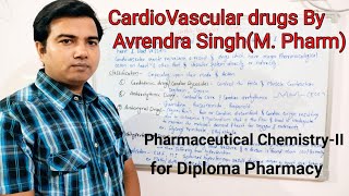 Cardiovascular Drugs By Avrendra Singh [upl. by Eirallam890]