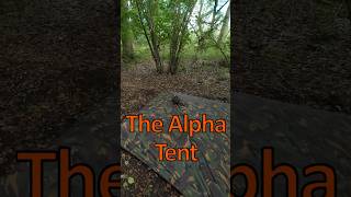 Poncho Tarp Camping The Alpha Tent [upl. by Edin854]