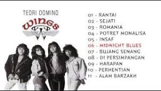 Wings Teori Domino Full Album I Lagenda Rock Malaya [upl. by Areivax531]