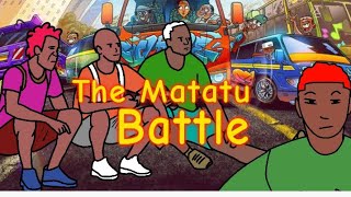 Matatu Battle 1 Madness Between a Passenger and a conductordonda War🥴 Tunero Animations [upl. by Dorren92]