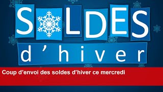 Coup d’envoi des soldes d’hiver 2024 ce mercredi [upl. by Nelluc]