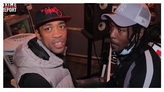 Faultsz x Wiley Recording Music In The Studio Part 1 [upl. by Alekram]