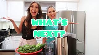 WILKING SISTERS WHATS NEXT Episode 43 Green Juice Recipe [upl. by Lianne]