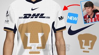 ¡NUEVO JERSEY NIKE de PUMAS UNAM 20242025 [upl. by Hsina]